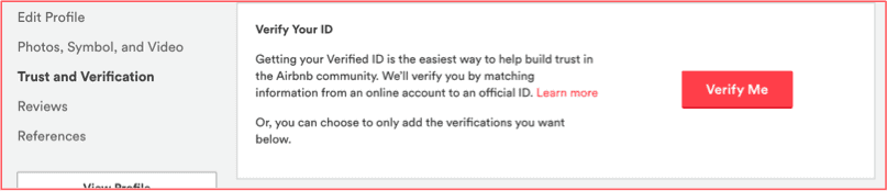 Verified Airbnb Host Account